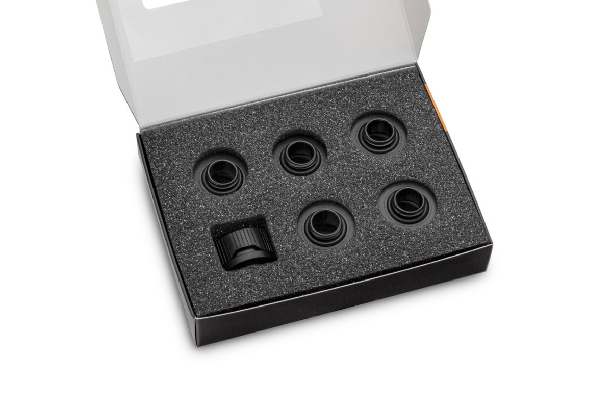 EK-Quantum Torque 6-Pack HDC 16 - Black