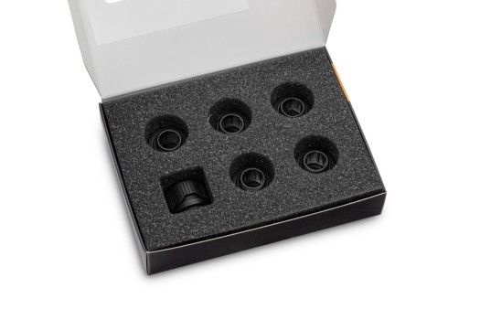 EK-Quantum Torque 6-Pack HDC 12 - Black
