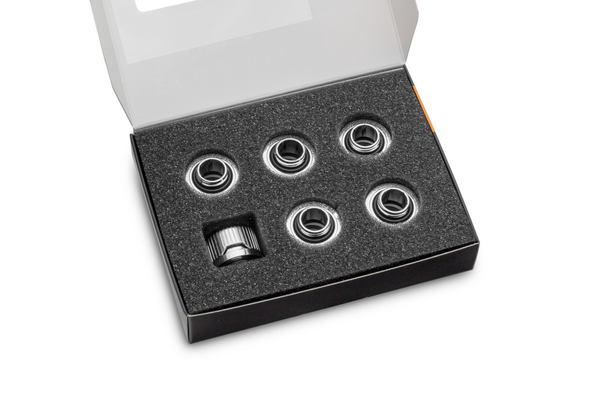 EK-Quantum Torque 6-Pack HDC 14 - Satin Titanium
