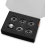 EK-Quantum Torque 6-Pack HDC 16 - Satin Titanium