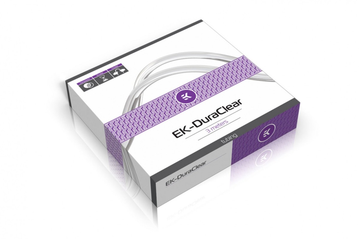 EK-Loop Soft Tube 12/16mm 1m - Clear