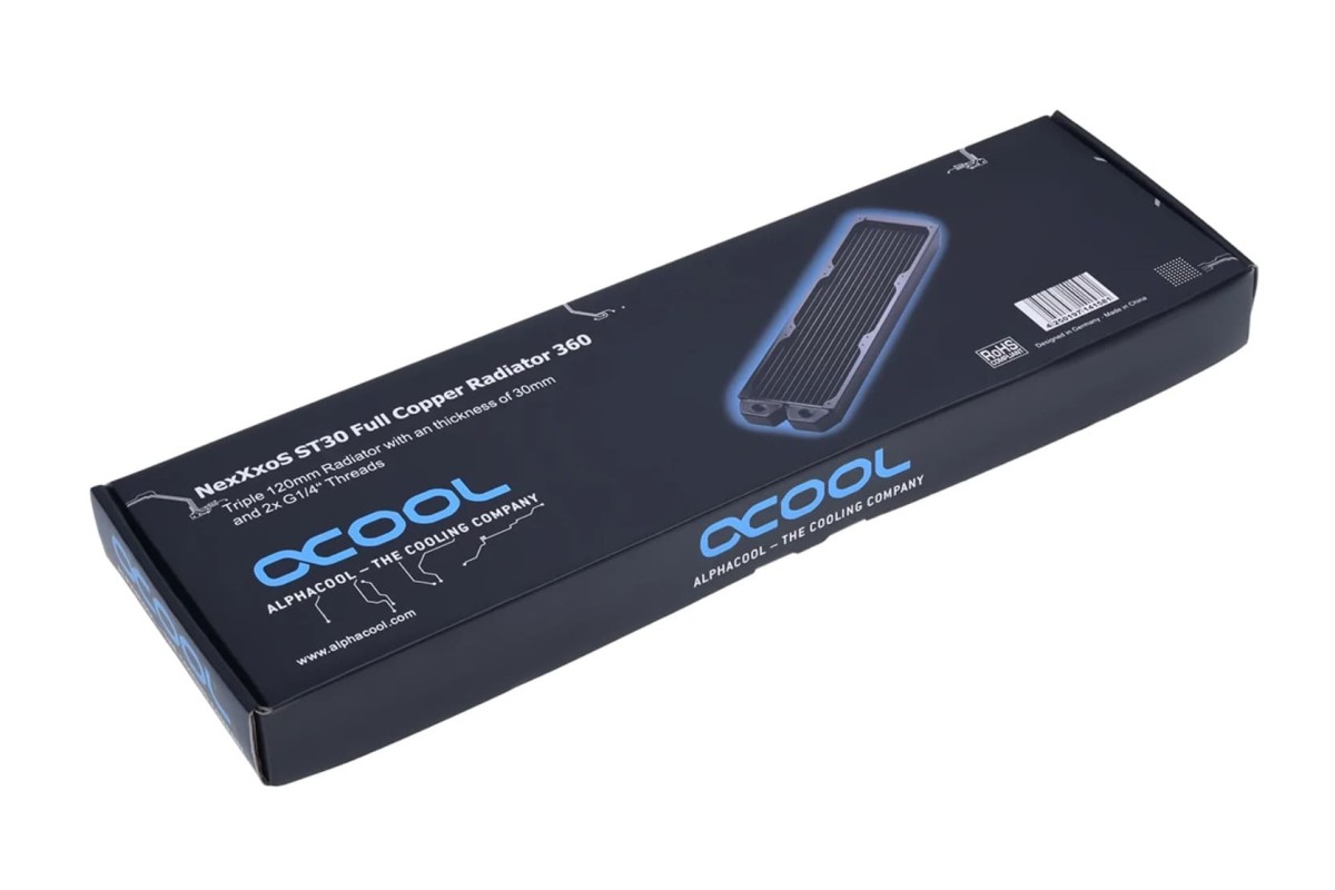 Alphacool NexXxoS ST30 Full Copper 360mm radiator