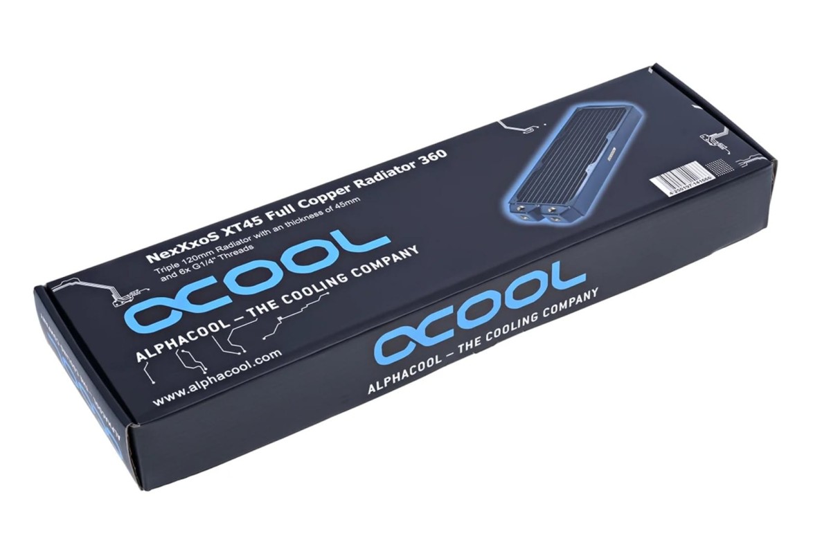 Alphacool NexXxoS XT45 Full Copper 360mm radiator