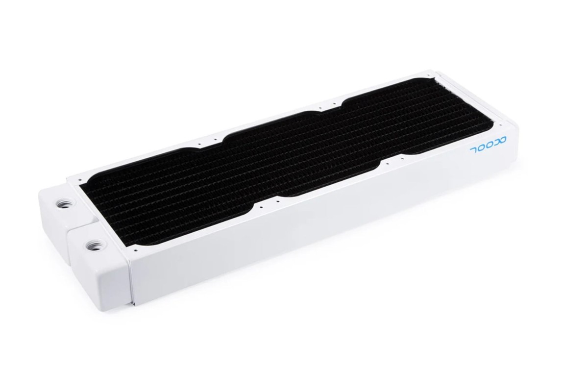 Alphacool NexXxoS XT45 Full Copper 360mm Radiator V.2 - White