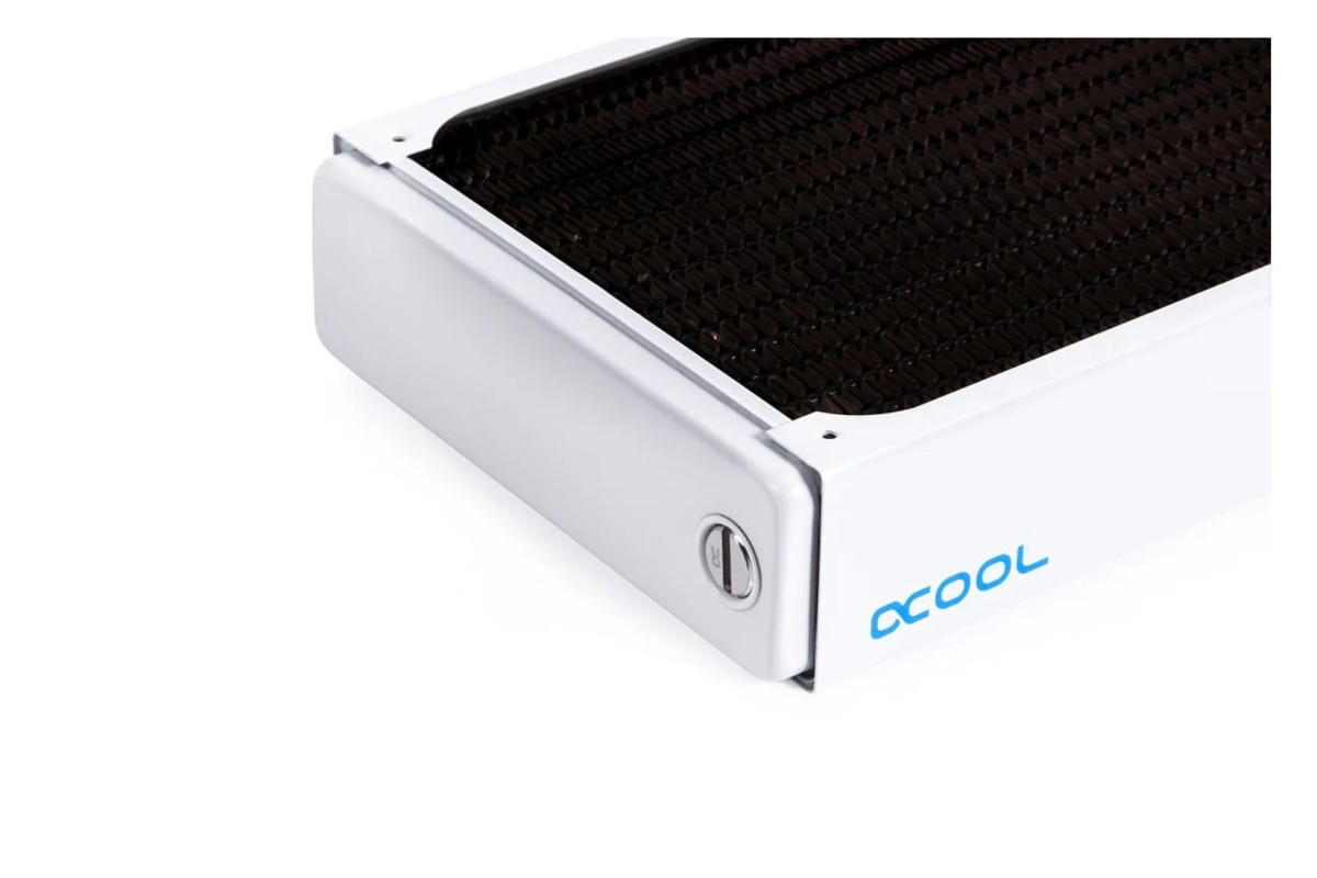 Alphacool NexXxoS XT45 Full Copper 360mm Radiator V.2 - White