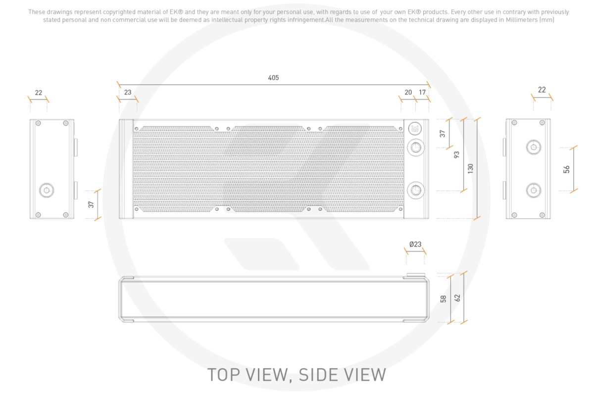 EK-Quantum Surface X360M - White