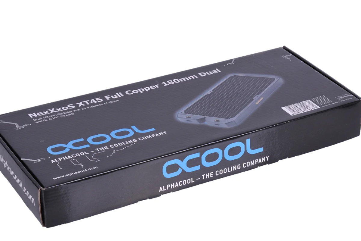 Alphacool NexXxoS XT45 Full Copper 180mm Dual Radiator