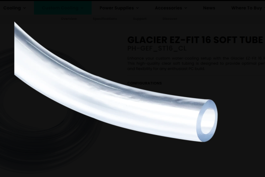 Phanteks Glacier EZ-Fit 16 Soft Tube 1M Pc Su Soğutma 10-16mm