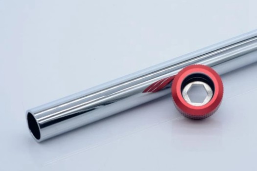Freezemod Metal Tube OD 14MM Gümüş Pc Metal Boru