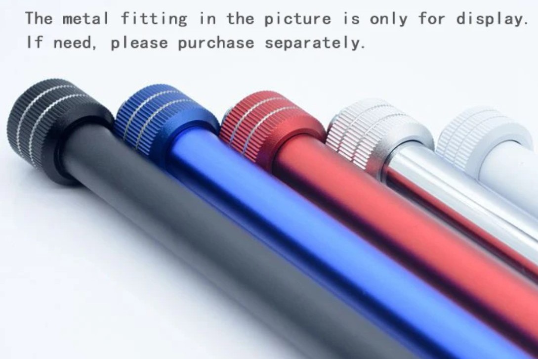 Freezemod Metal Tube OD 14MM Siyah