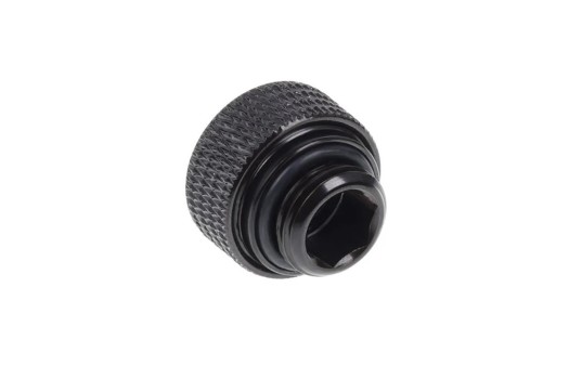 Alphacool Eiszapfen 12mm HardTube compression fitting G1/4 BLACK