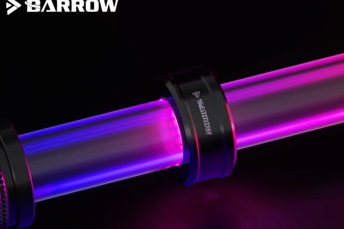 Custom Sıvı Soğutma Hard Tube Boru İçin ARGB Aydınlatma
