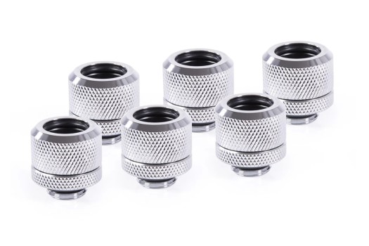 Alphacool Eiszapfen 14mm HardTube screw-on nozzle G1/4 Chrome