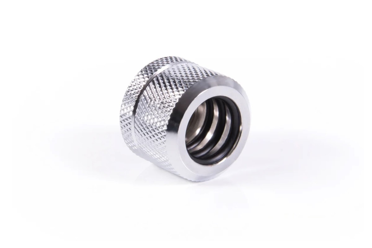 Alphacool Eiszapfen 14mm HardTube screw-on nozzle G1/4 Chrome