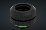 Hydro X Series XF Hardline 12mm OD Fitting Four 4 Black
