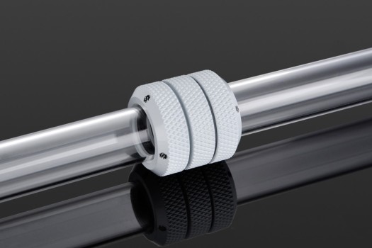 Bitspower Deluxe White Enhance Dual Multi-Link For OD 12MM