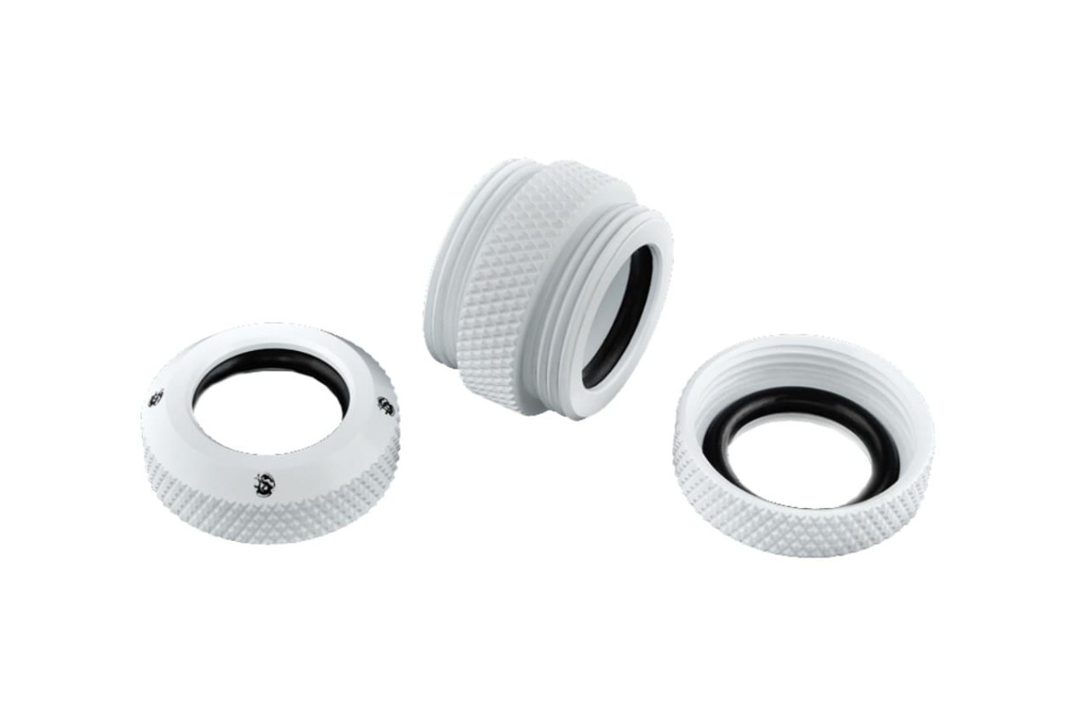 Bitspower Deluxe White Enhance Dual Multi-Link For OD 12MM