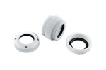 Bitspower Deluxe White Enhance Dual Multi-Link For OD 12MM