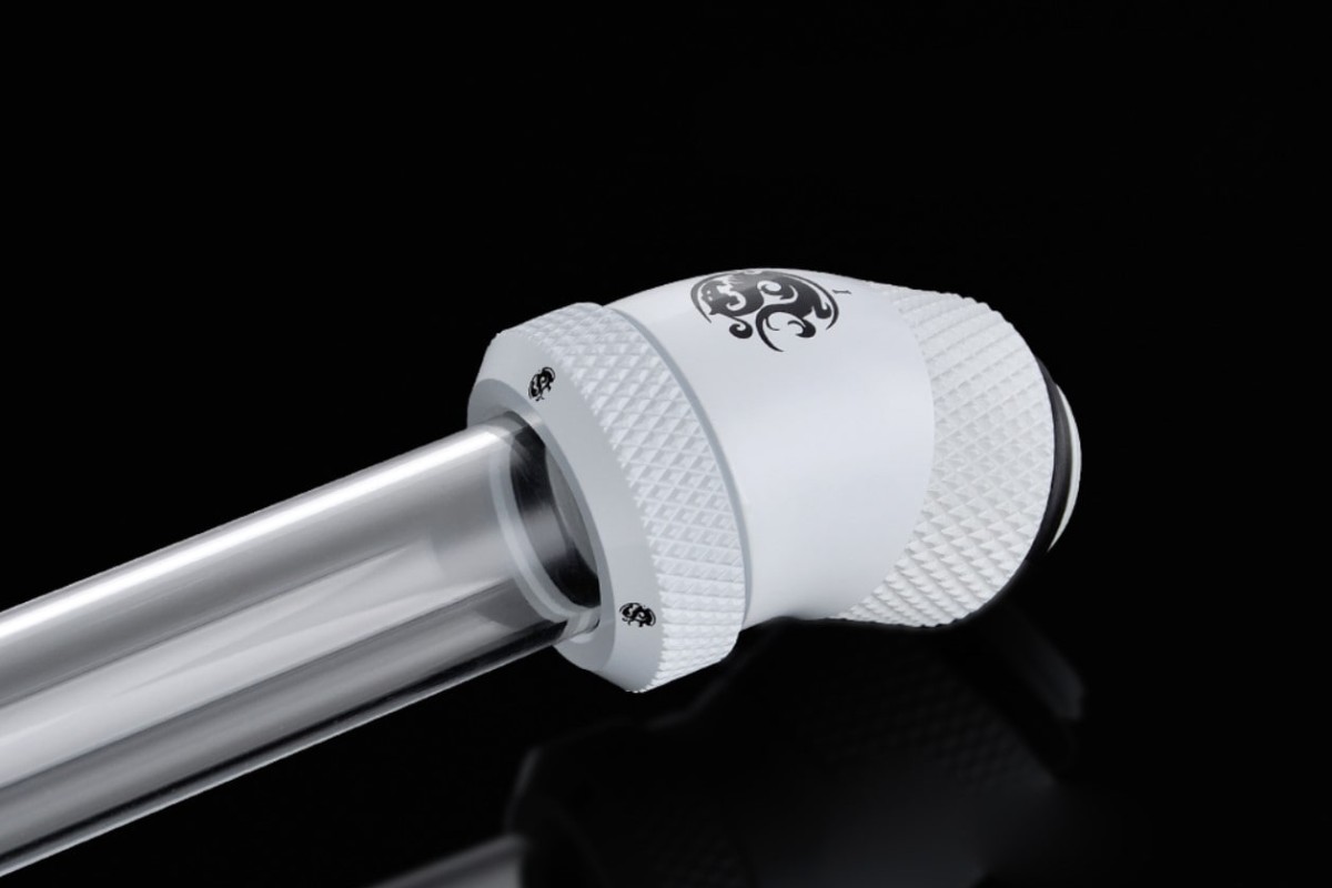 Bitspower Beyaz Enhance Rotary G1/4 30 Degree Multi Link Adapter