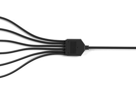 EK-Loop D-RGB 6-Way Splitter Cable