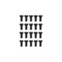 EK-Loop Hex Key Screw Set M4x8mm - Black (20pcs)