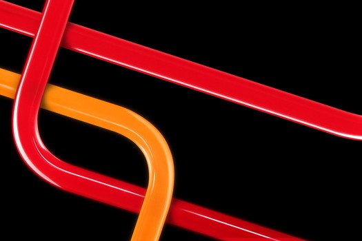 EK-Loop Hard Tube 12mm 0.8m Pre-Bent 90° - Acry...