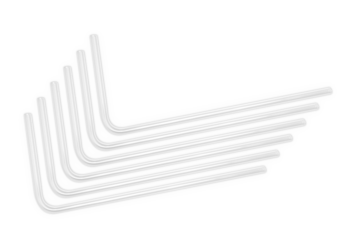 EK-Loop Hard Tube 14mm 0.8m Pre-Bent 90° - Acry...