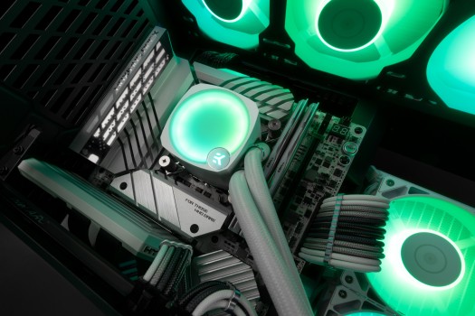 EK-Nucleus AIO CR240 Lux D-RGB - White