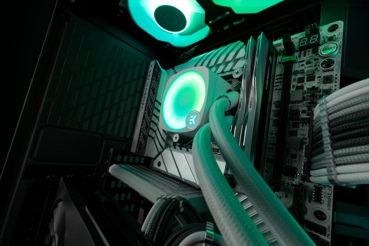 EK-Nucleus AIO CR360 Lux D-RGB - White