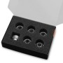 EK-Quantum Torque 6-Pack HDC 12 - Satin Titanium