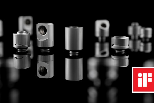 EK-Quantum Torque Micro Plug - Satin Titanium