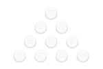 EK-Quantum Torque Plug Cover 10-Pack - White