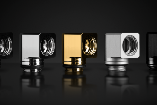 EK-Quantum Torque Micro Rotary 90° - Black