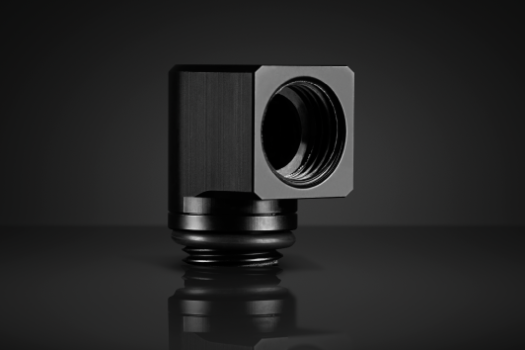 EK-Quantum Torque Micro Rotary 90° - Black
