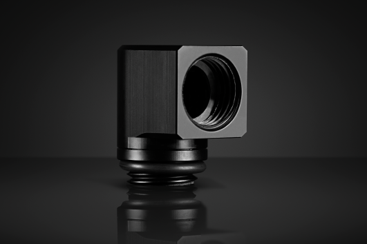 EK-Quantum Torque Micro Rotary 90° - Black