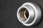 EK-Quantum Torque Pass-Through G1/4 - Satin Tita...