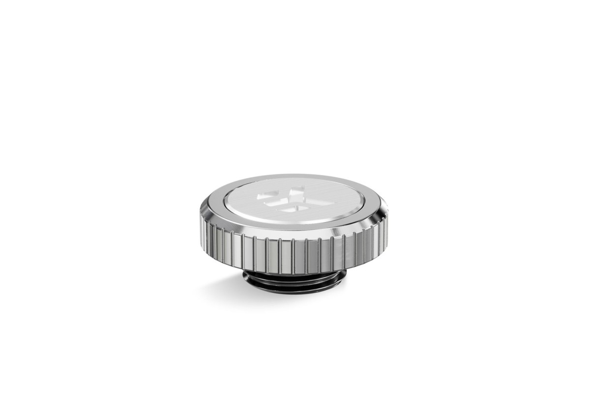 EK-Quantum Torque Plug w/Badge - Nickel