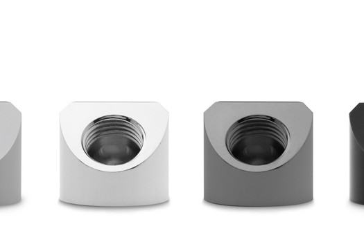 EK-Quantum Torque Static FF 45° - Satin Titaniu...