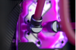 EK-Quantum Torque Rotary 90° - Satin Titanium