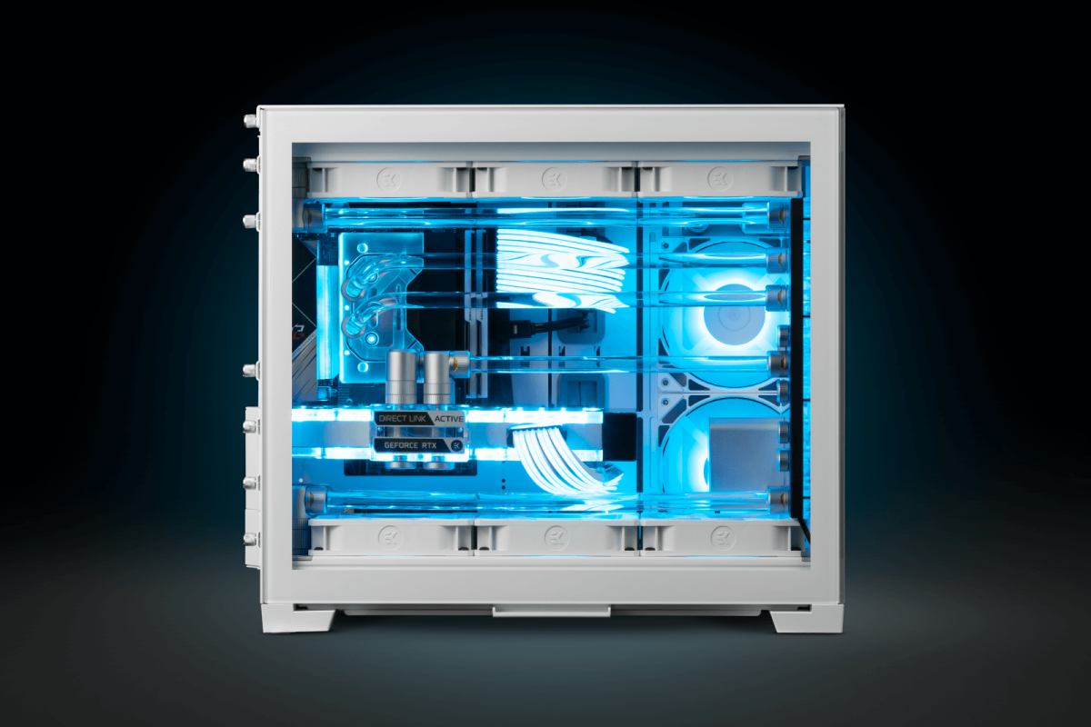 EK-Quantum Torque Rotary 90° - Satin Titanium
