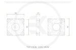 EK-Loop Fan FPT 140 - Black (600-2200rpm)