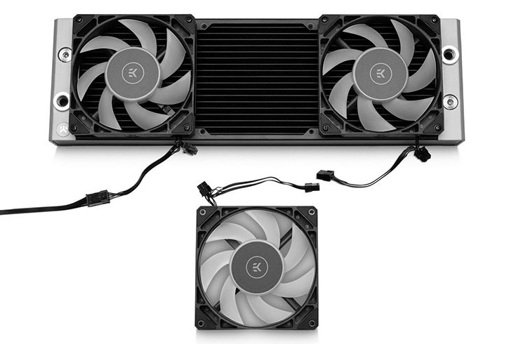 EK-Loop Fan FPT 140 - Black (600-2200rpm)