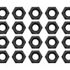 EK-Loop Nut Set M4 - Black (20pcs)