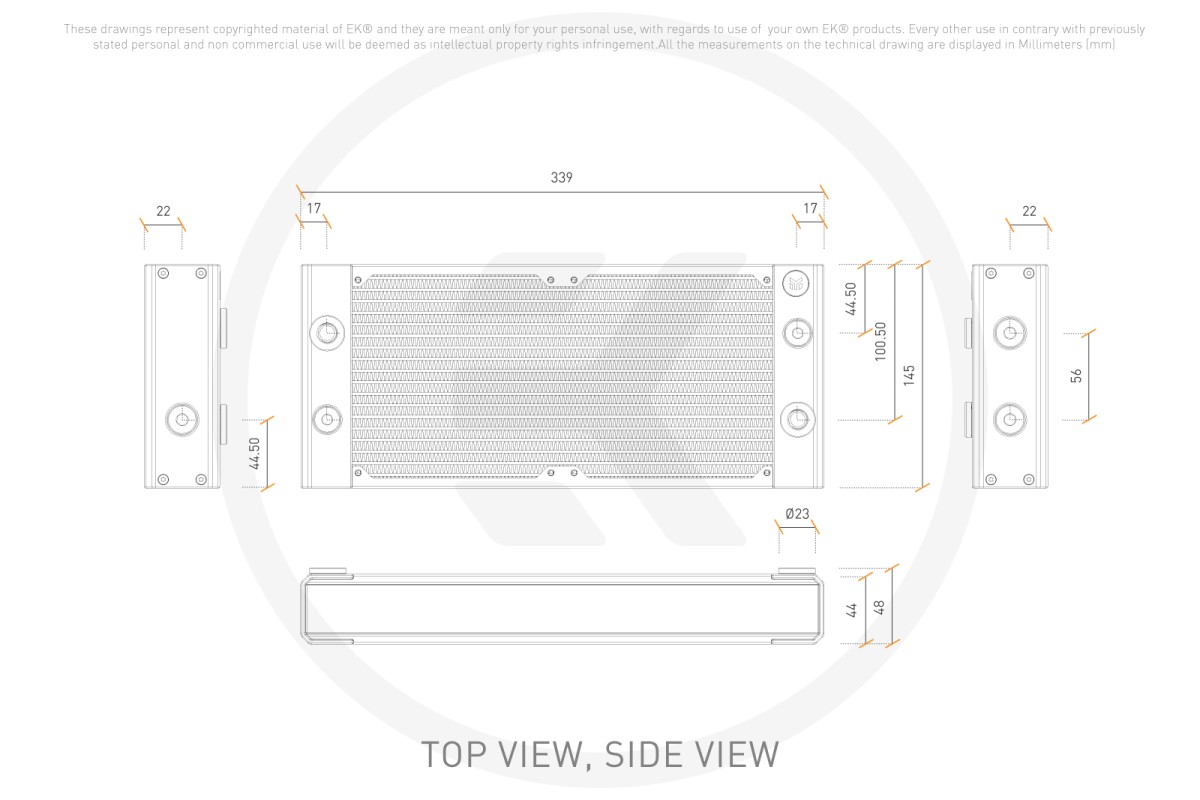 EK-Quantum Surface P280M X-Flow - White