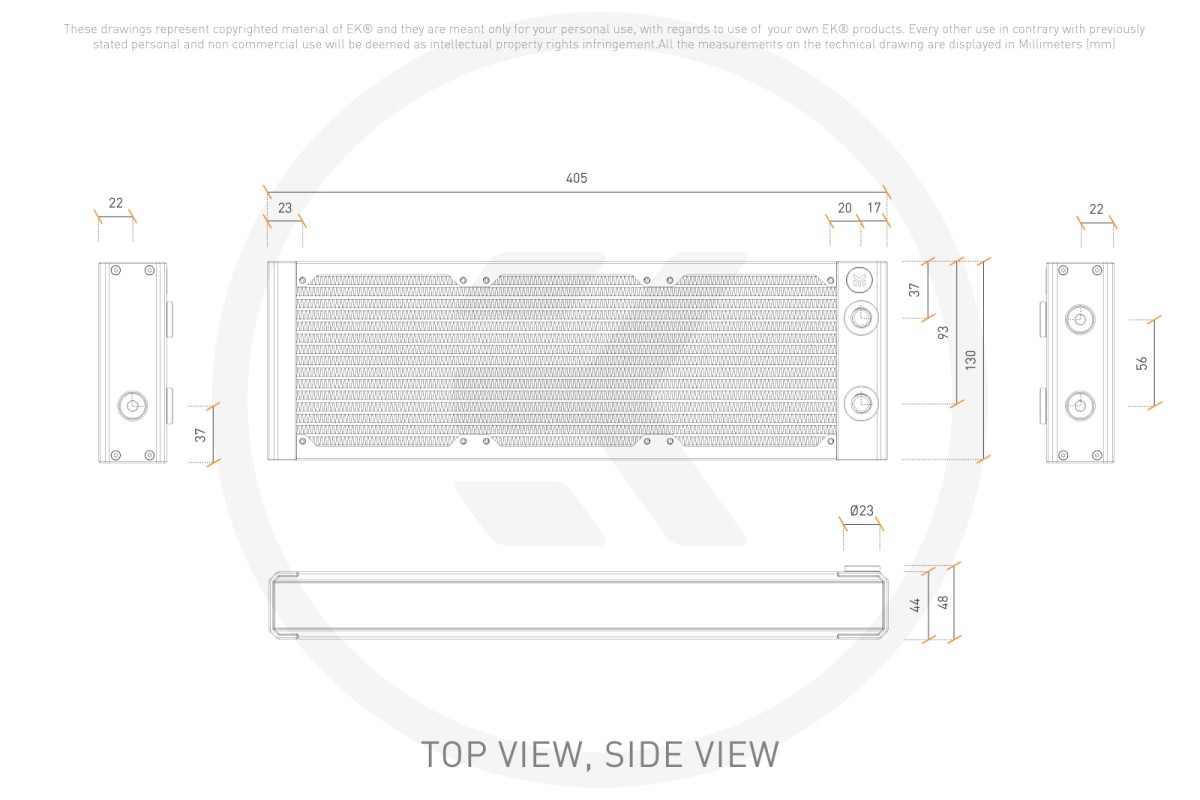 EK-Quantum Surface P360M - White