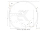 EK-Loop Uni Pump Reservoir Bracket - 140mm