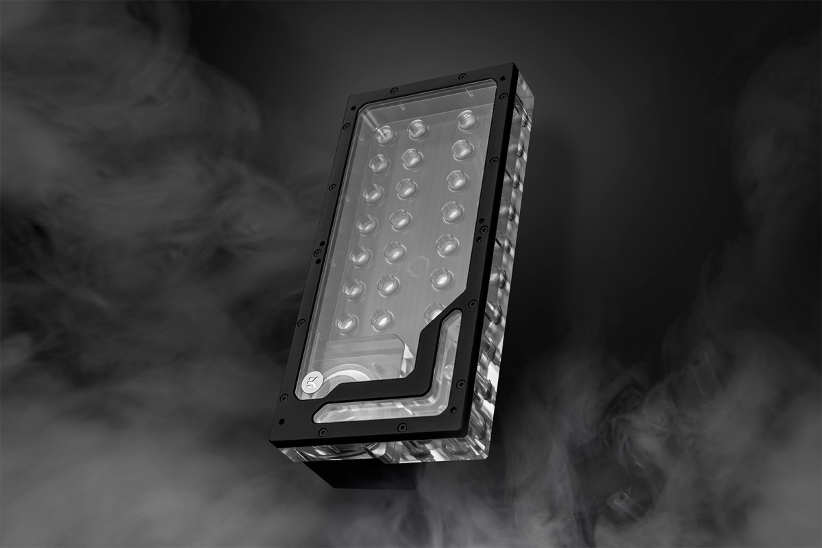 EK-QuantumX Loophole Distroplate D5 PWM - Black