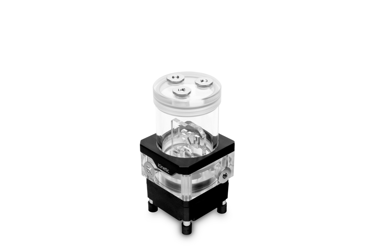 EK-Quantum Kinetic TBE 120 VTX PWM D-RGB - Plexi
