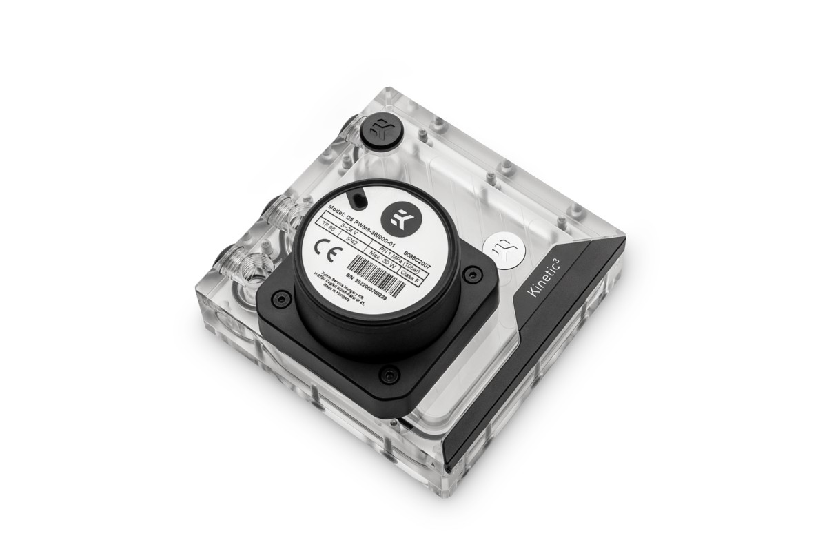 EK-Quantum Kinetic³ FLT 120 D5 PWM D-RGB - Plex...