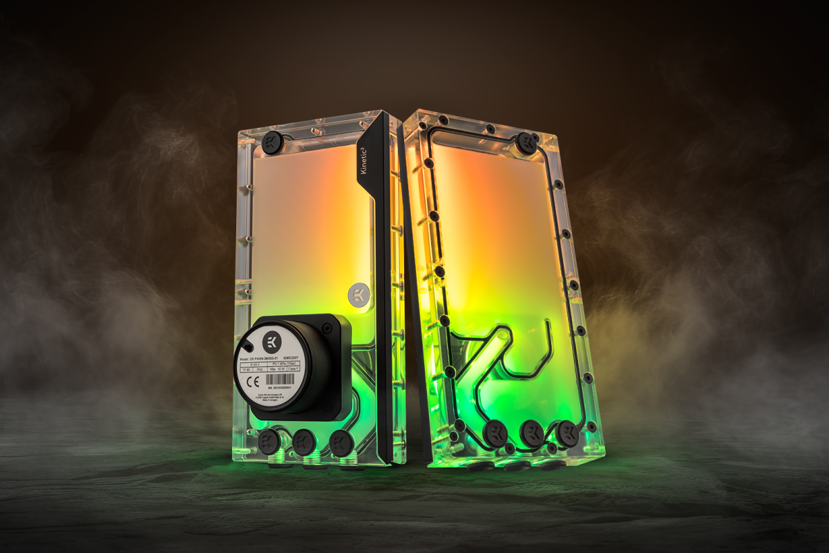 EK-Quantum Kinetic³ FLT 240 D5 PWM D-RGB - Plex...